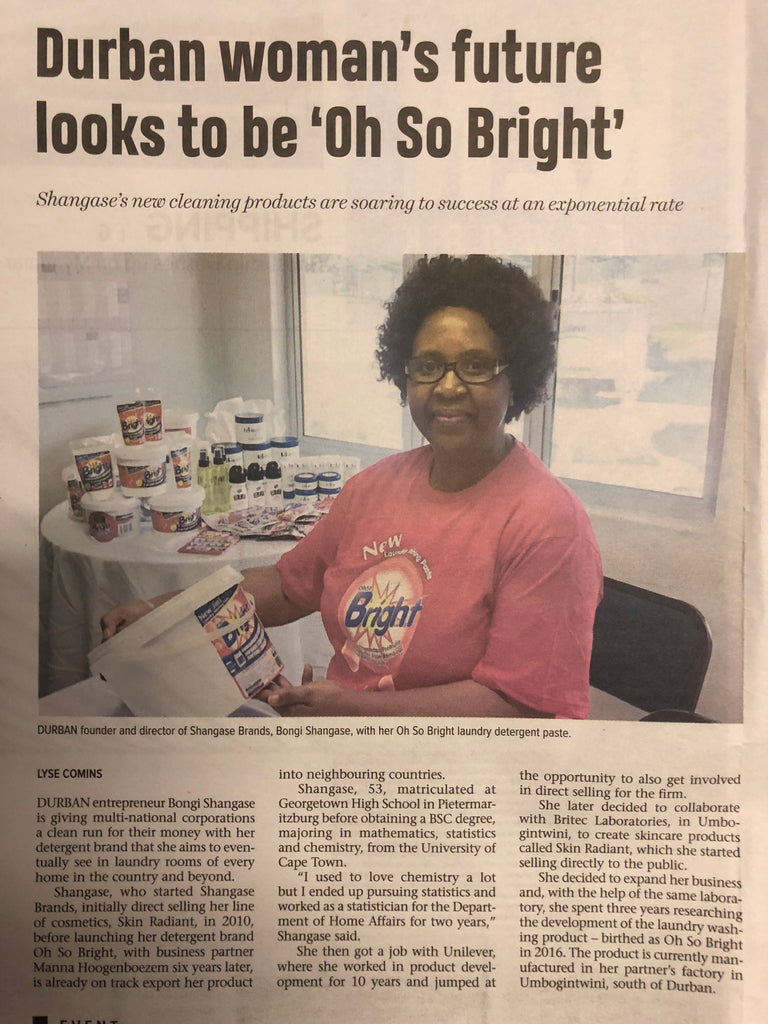 Durban women's OhSoBright future