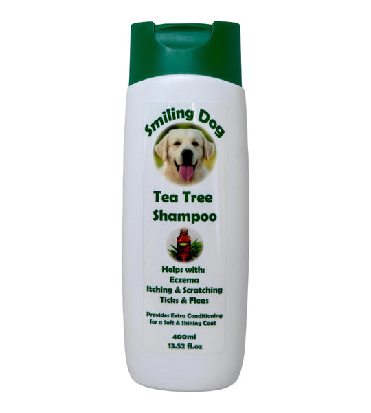 Smiling Dog 400ml Tea Tree Shampoo