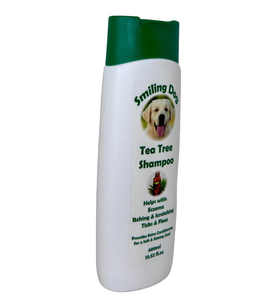 Smiling Dog 400ml Tea Tree Shampoo