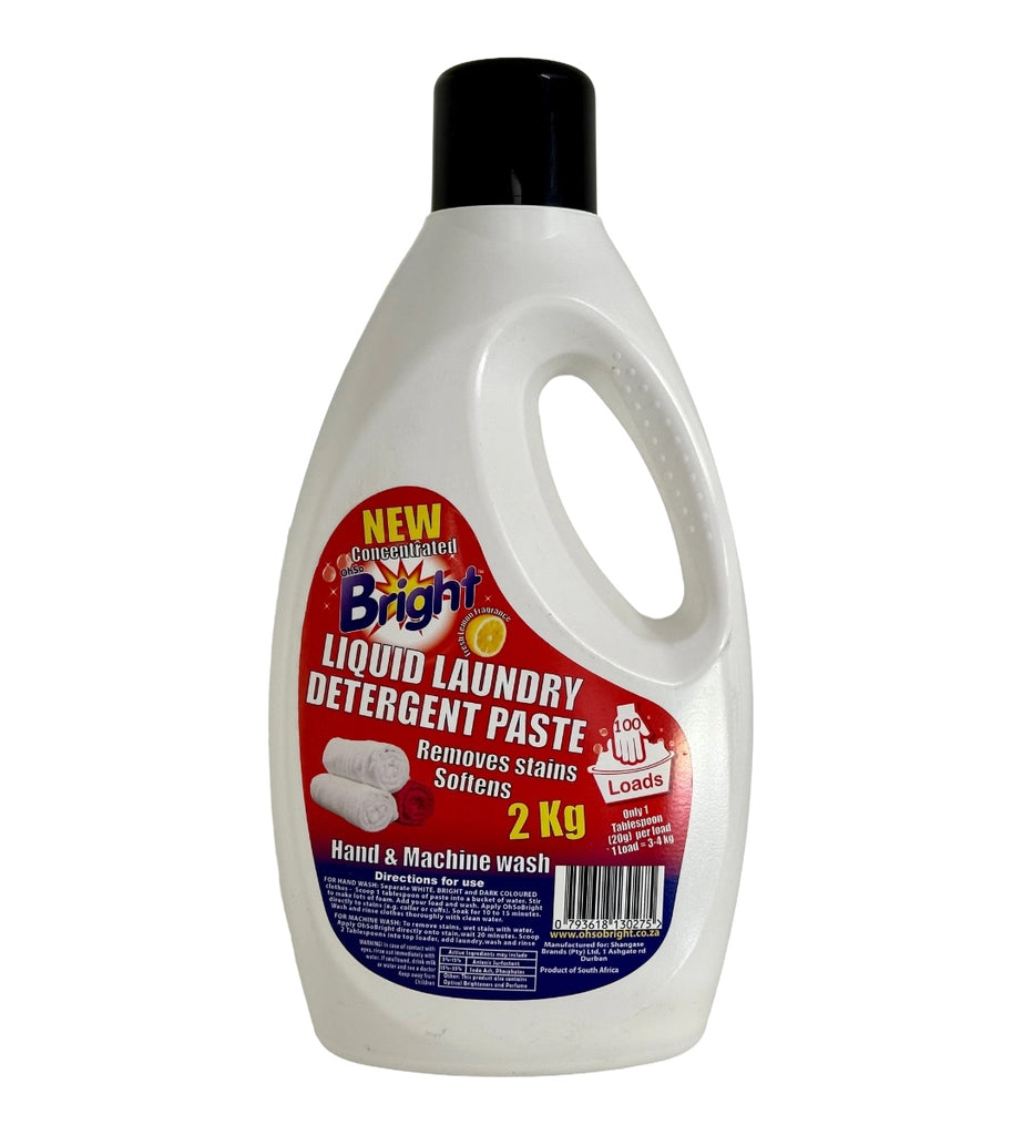 OhSoBright 2kg Laundry Detergent Washing Paste