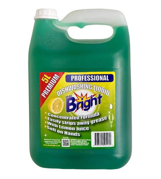 OhSoBright 5lt Concentrated Dish Washing Liquid