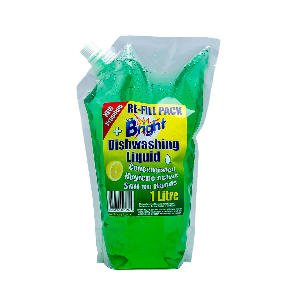 OhSoBright 1lt Concentrated Dish Washing Liquid