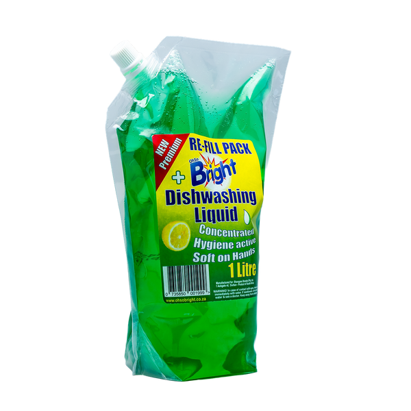 OhSoBright 1lt Concentrated Dish Washing Liquid