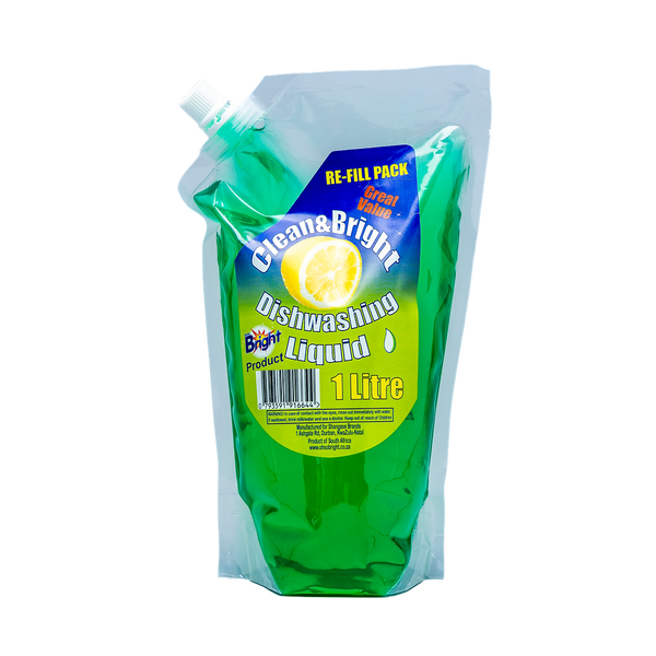Clean&Bright 1lt Economy Dish Washing Liquid
