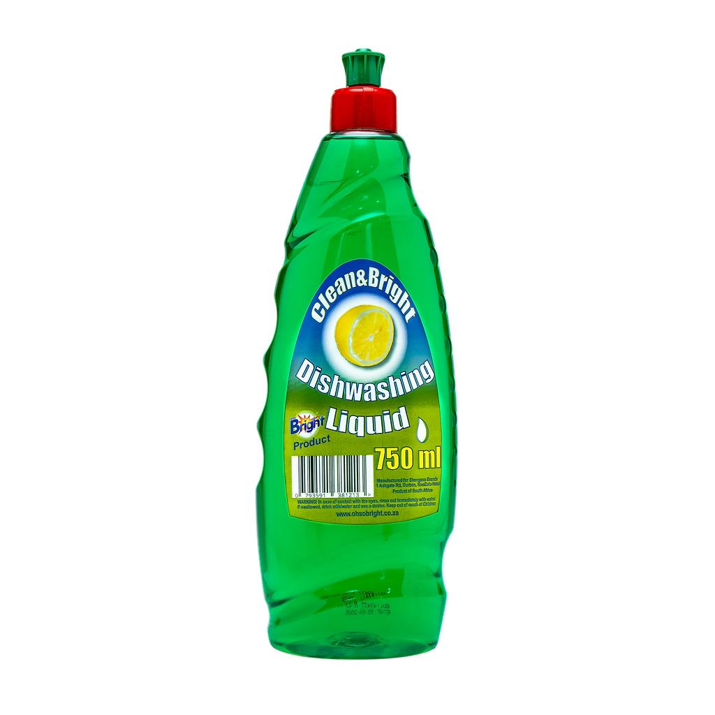 Clean&Bright 750ml Economy Dish Washing Liquid