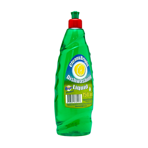 Clean&Bright 750ml Economy Dish Washing Liquid