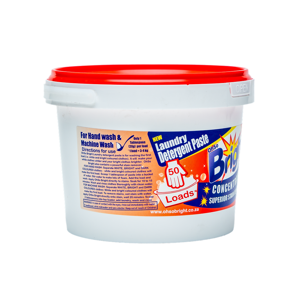 OhSoBright 1kg Laundry Detergent Washing Paste