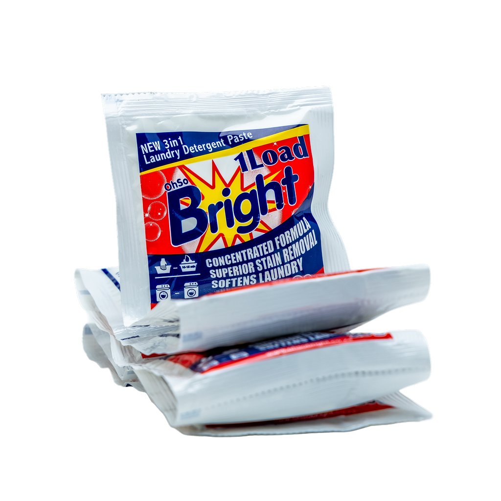 🎁 OhSoBright 20g Laundry Detergent Washing Paste Sachet (strip of 10) (50% off)