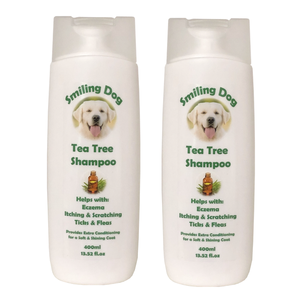 Smiling Dog 400ml Tea Tree Shampoo OhSo Bright Online shop