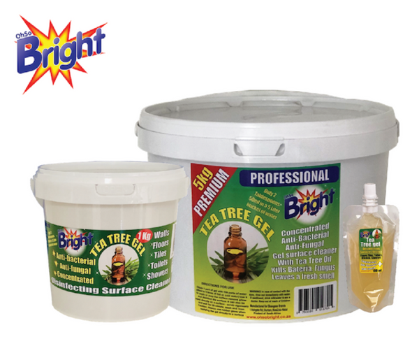 OhSoBright Tea Tree gel range