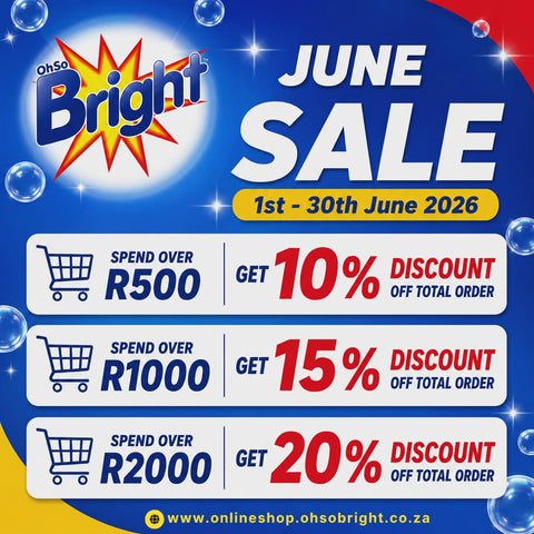 June Discount Off Total Order Sale!