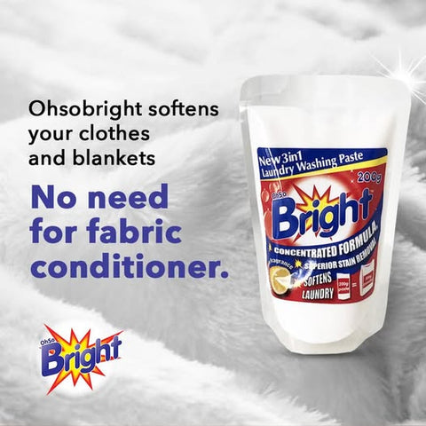 OhSoBright Laundry Paste!