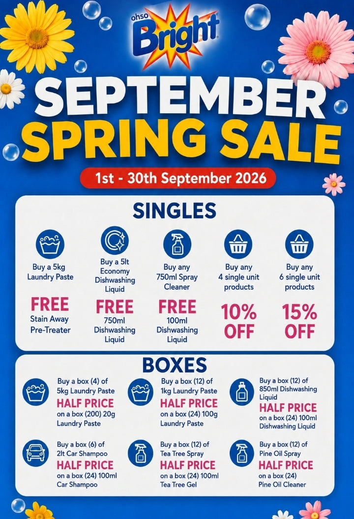 Spring Sale!