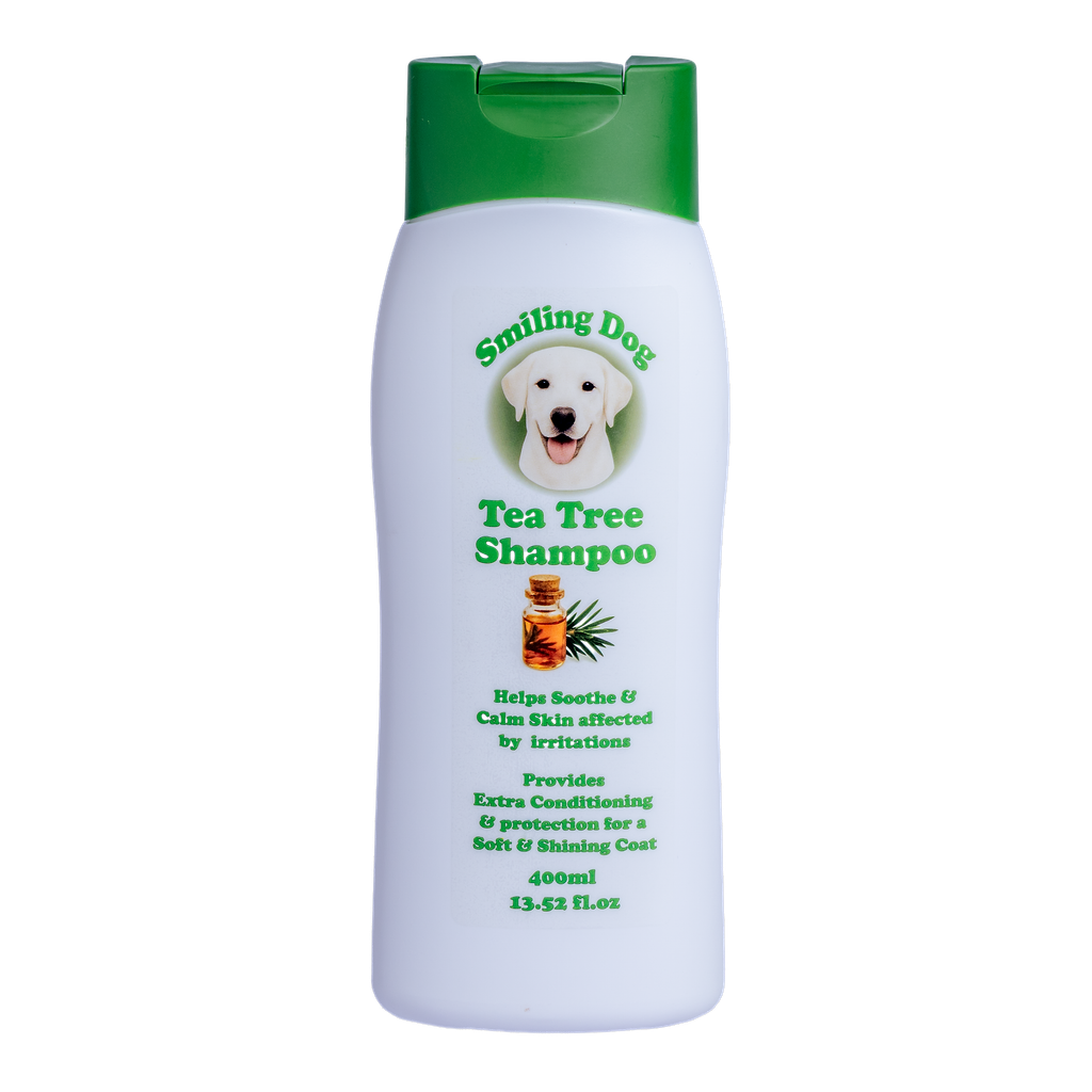Smiling Dog 400ml Tea Tree Shampoo