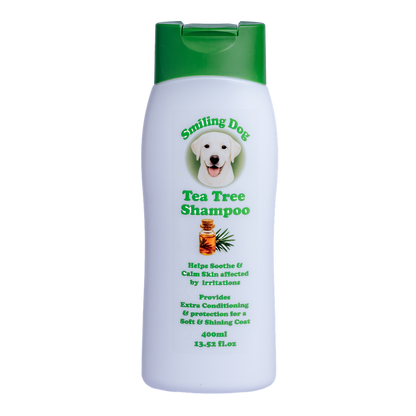 Smiling Dog 400ml Tea Tree Shampoo