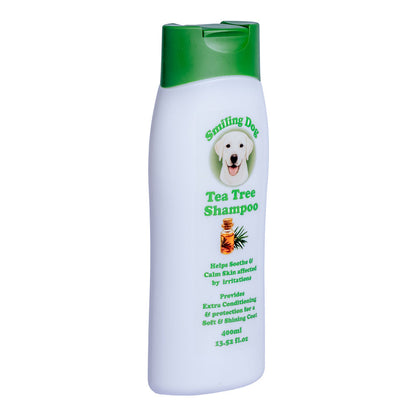 Smiling Dog 400ml Tea Tree Shampoo
