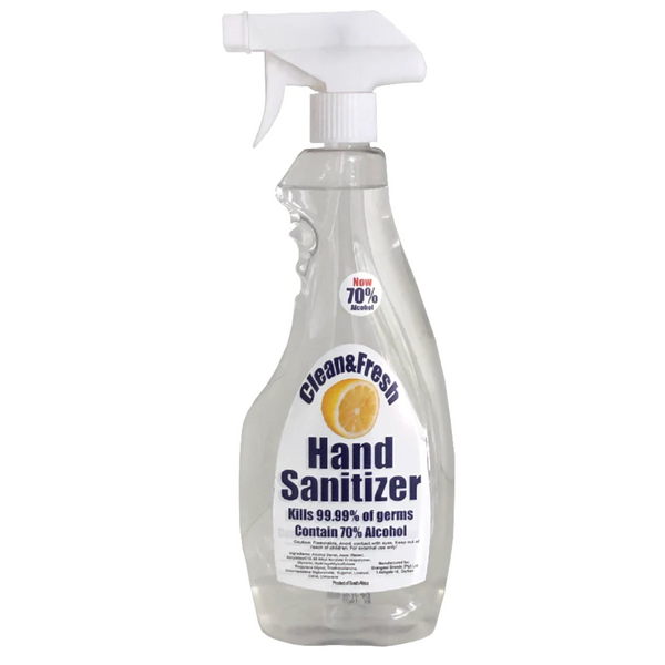 Clean&Fresh 750ml Hand Sanitizer Spray