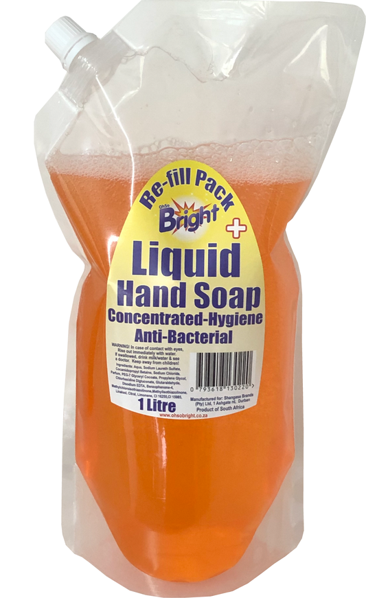 OhSoBright 1lt Anti-bacterial Liquid Hand Soap