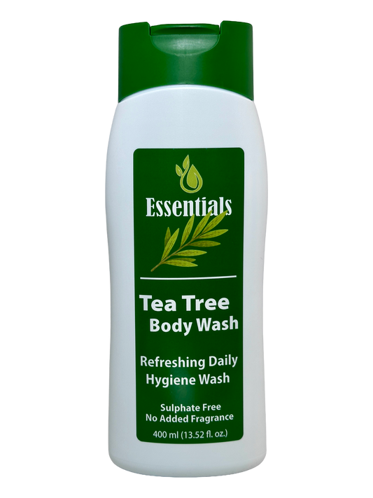 Essentials Tea Tree Oil Infused Body Wash 400ml