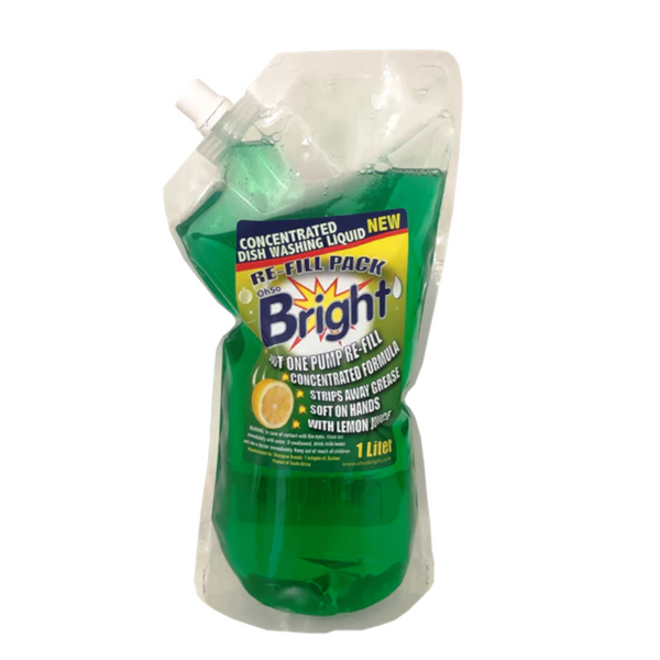 OhSoBright 1lt Concentrated Dish Washing Liquid