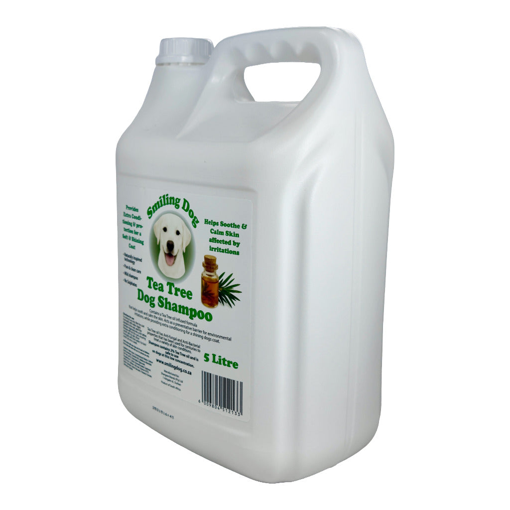 Smiling Dog 5lt Tea Tree Shampoo