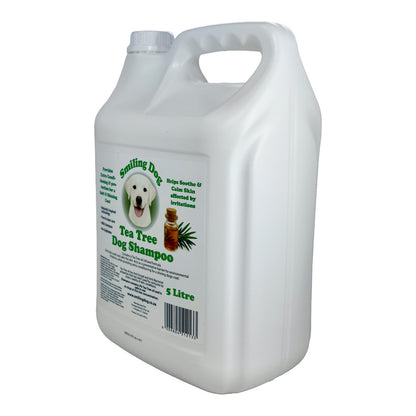 Smiling Dog 5lt Tea Tree Shampoo