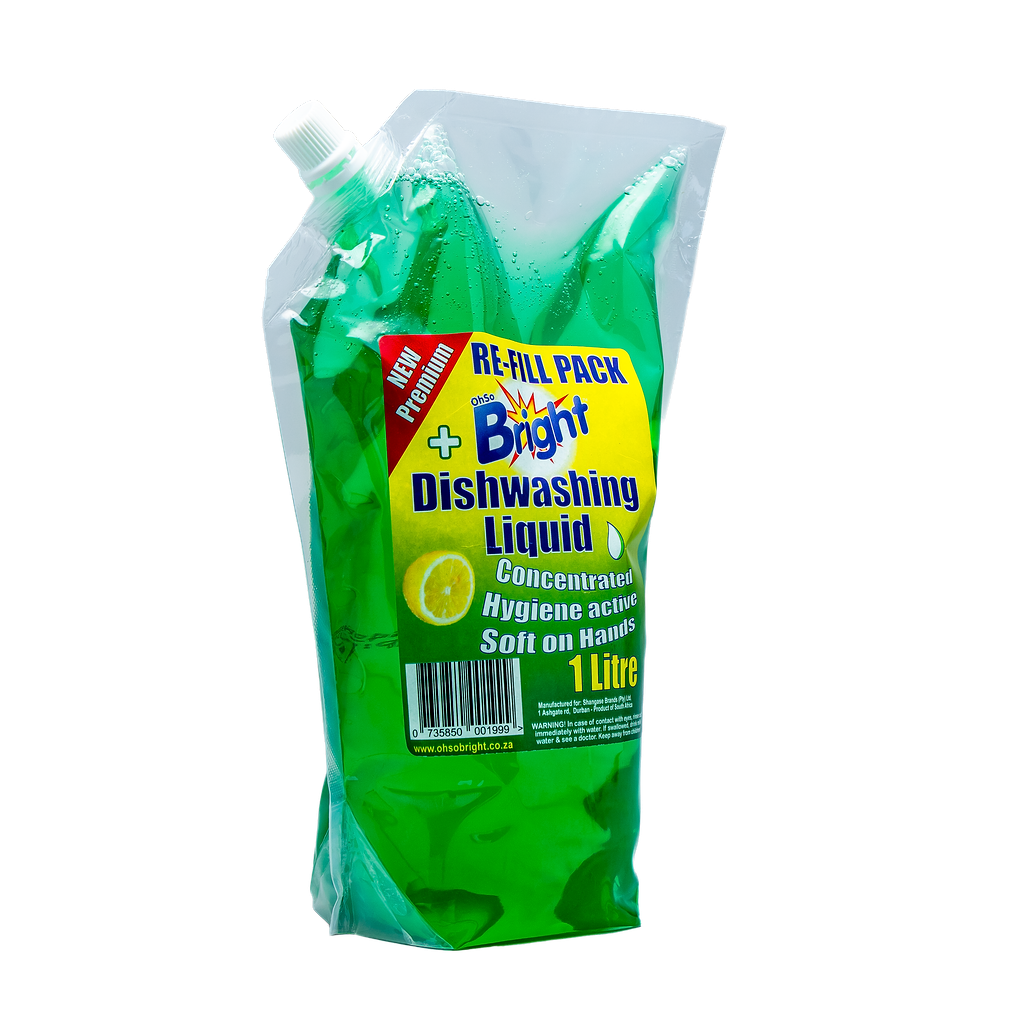 OhSoBright 1lt Concentrated Dish Washing Liquid
