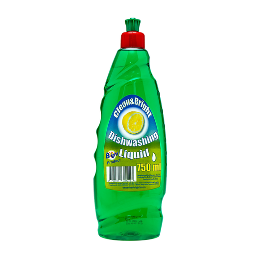 Clean&Bright 750ml Economy Dish Washing Liquid