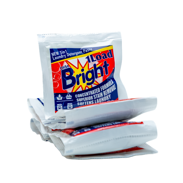 OhSoBright 20g Laundry Detergent Washing Paste Sachet (strip of 10)