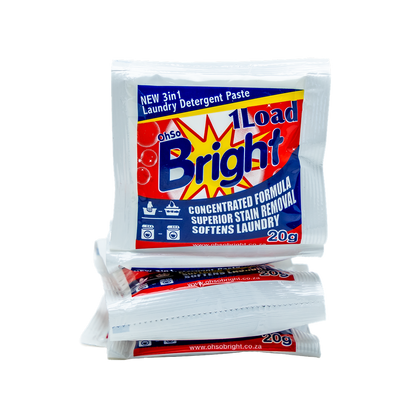 OhSoBright 20g Laundry Detergent Washing Paste Sachet (strip of 10)