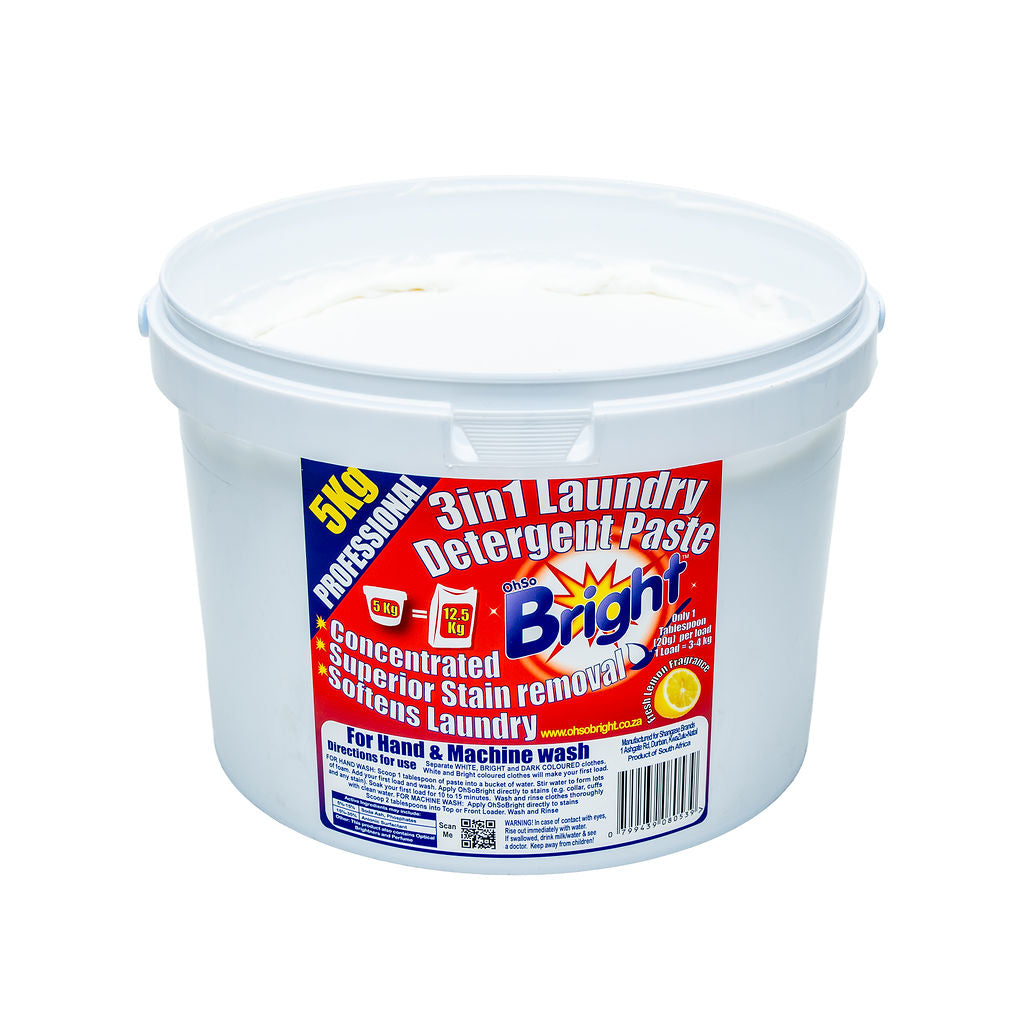 OhSoBright 5kg Laundry Detergent Washing Paste