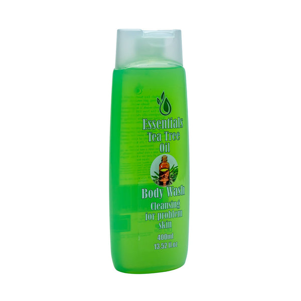 Essentials Tea Tree Oil Infused Body Wash 400ml