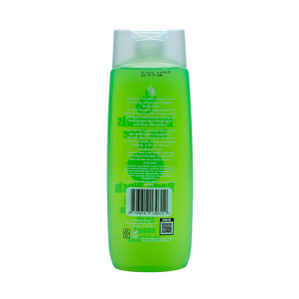 Essentials Tea Tree Oil Infused Body Wash 400ml