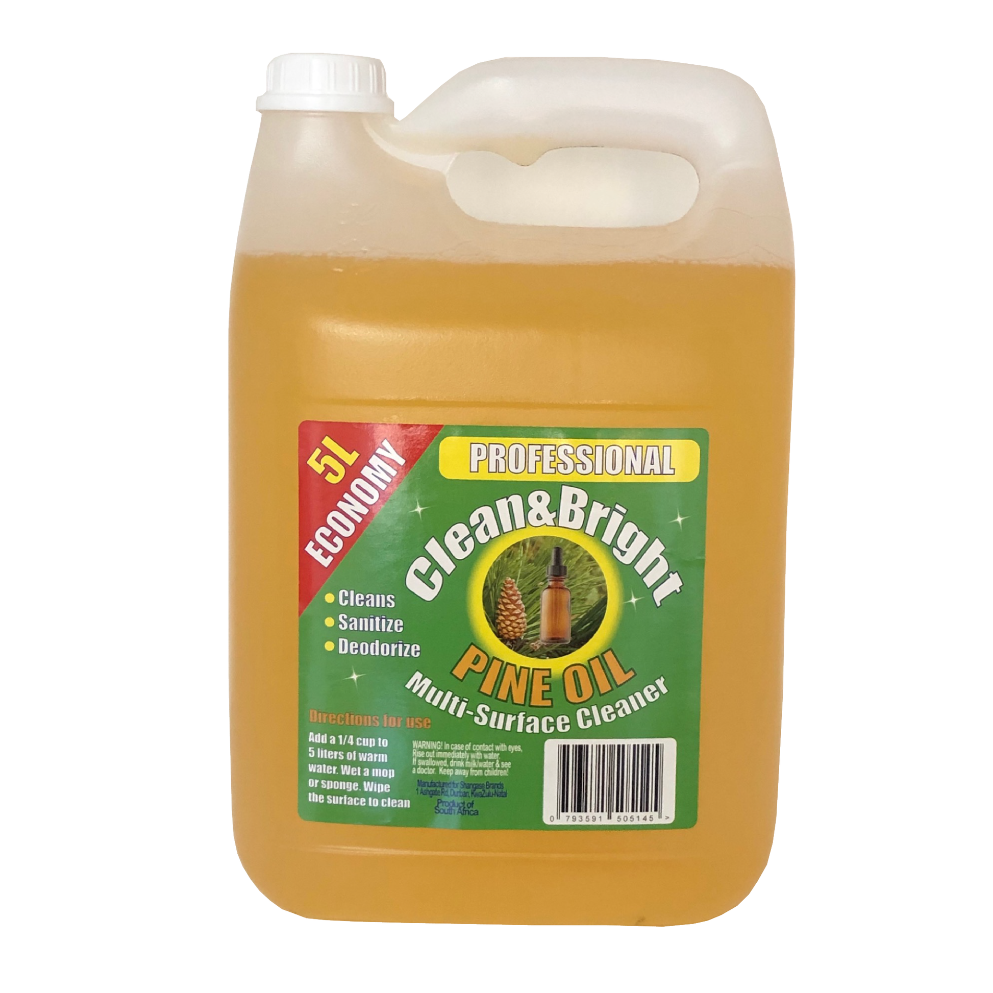 Clean&Bright 5lt Pine Oil Floor Cleaner 